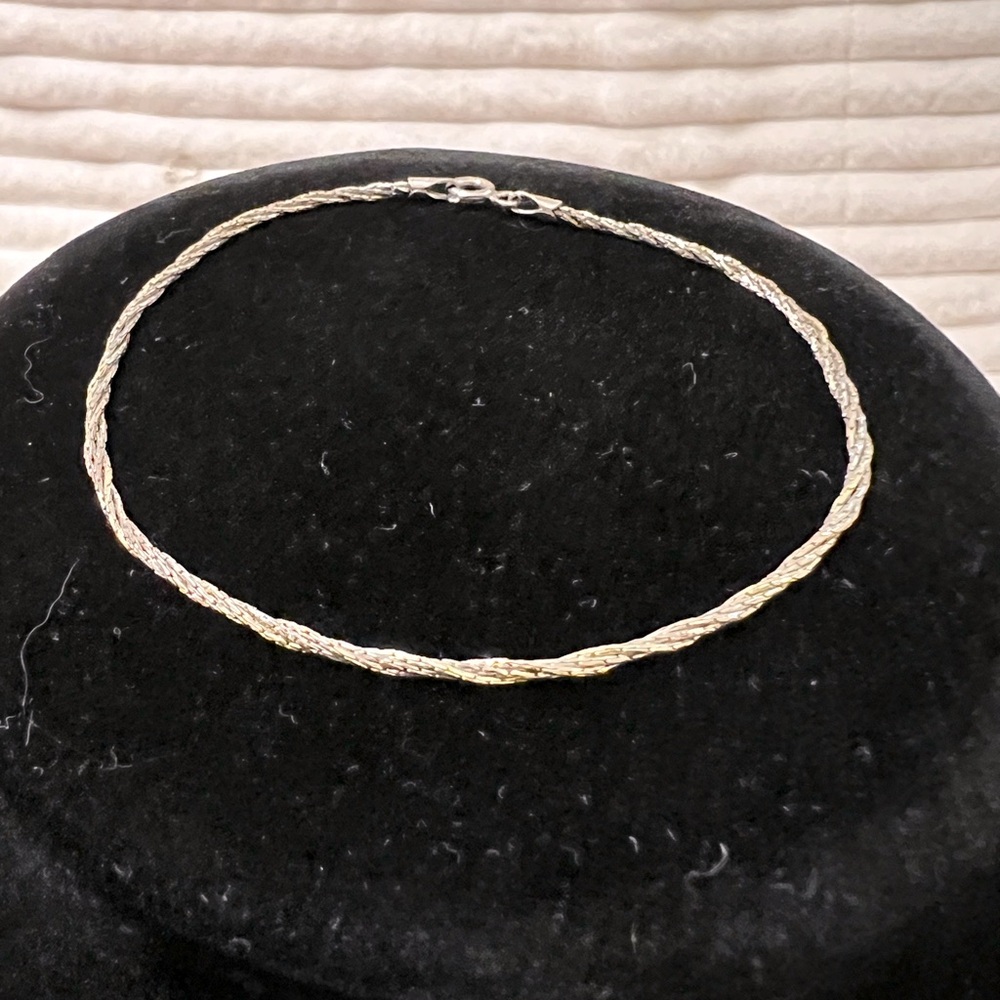Italian silver bracelet